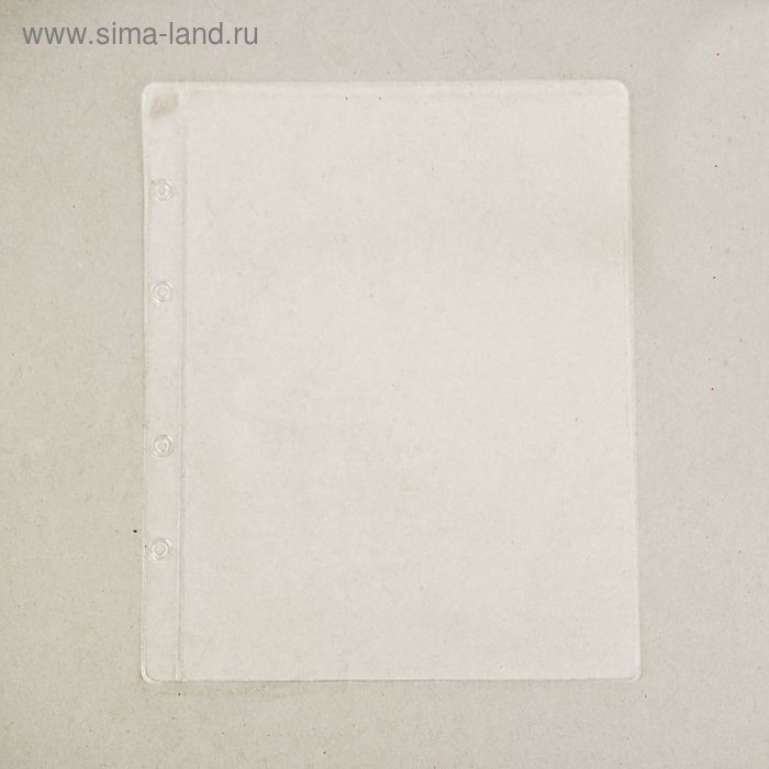 Лист для бон "Оптима" 200*250мм, 1 ячейка, для бумажных денег и ассигнаций - Фото 1