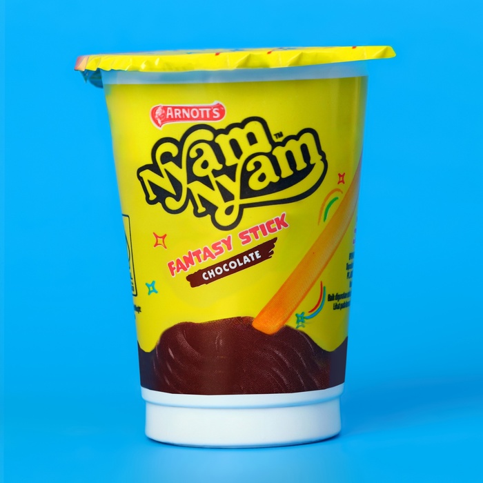 Бисквитные палочки Nyam Nyam Fantasy Stik со вкусом шоколада, 25 г - Фото 1