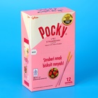 Бисквитные палочки POCKY со вкусом клубники, 11 г - Фото 3