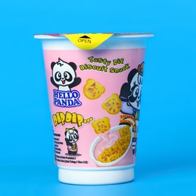 Печенье Meiji Hello Panda Dip Dip с клубникой, 20 г 10137345