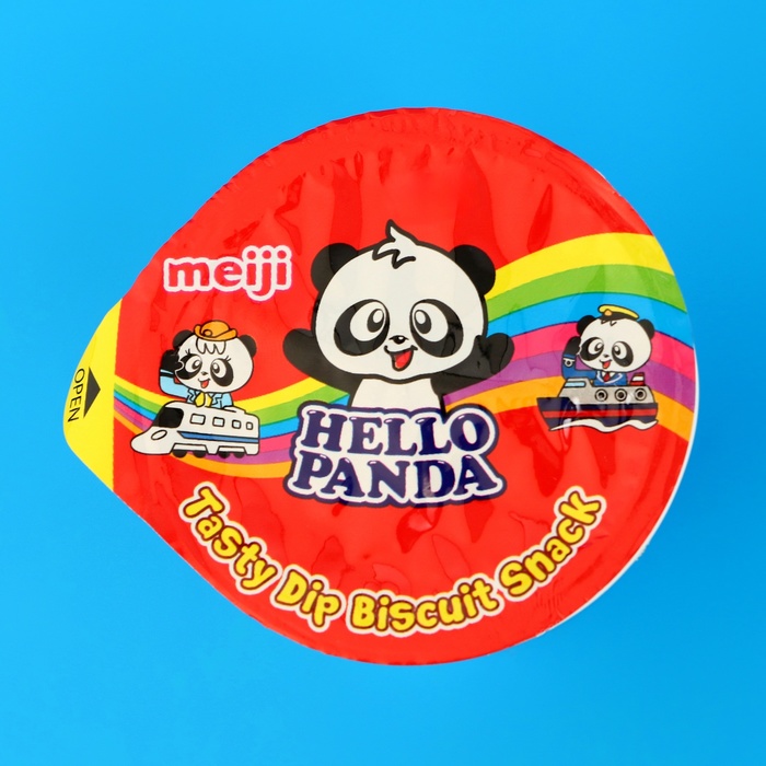 Печенье Meiji Hello Panda Dip Dip с клубникой, 20 г