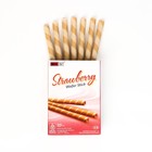 Бисквитные палочки Willie Wafer со вкусом клубники, 40 г - Фото 3