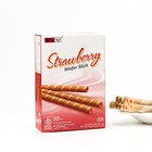 Бисквитные палочки Willie Wafer со вкусом клубники, 40 г - фото 24569683