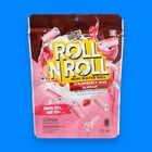 Вафельные роллы Iyes Roll N Roll Mini со вкусом клубники со сливками, 40 г - фото 321503581