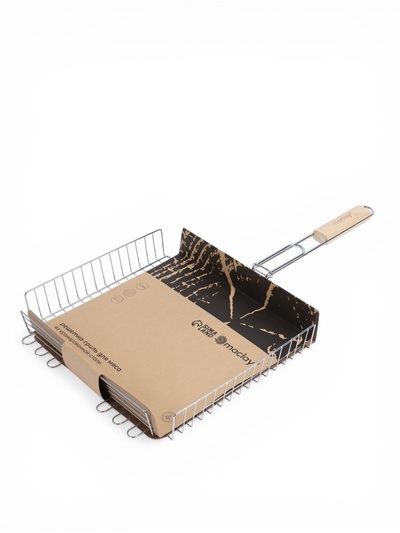 Решётка - гриль универсальная maclay, 33×36 см, хромированная сталь, для мангала