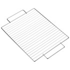 Решётка - гриль универсальная maclay, 36х24 см, хромированная сталь, для мангала - Фото 7