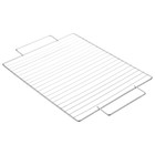 Решётка - гриль универсальная maclay, 36х24 см, хромированная сталь, для мангала - Фото 9