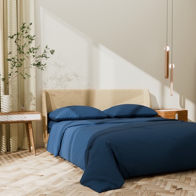 Постельное бельё LoveLife евро Sea depth 200х217см, 225х240см, 50х70см-2шт, 100%хлопок, сатин, 125г/м²