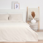 Постельное бельё LoveLife евро Ivory 200х217см, 225х240см, 50х70см-2шт, 100%хлопок, сатин, 125г/м² - Фото 7