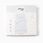 Постельное бельё 1.5-спальное LoveLife Celestial blue, сатин 10366266 Постельное бельё 1.5-спальное LoveLife Celestial blue, сатин 10366266