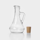 Бутылки для соусов и масла Paşabahçe «Оливия», 260 мл, с пластиковой пробкой, набор 2 шт., стекло, прозрачные - Фото 3