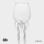 Бокал из стекла универсальный Magistro «Медуза», 300 мл - Фото 2