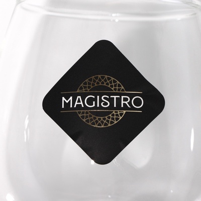 Бокал для коктейля Magistro «Медуза», 300 мл, 8×16 см, стекло, прозрачный