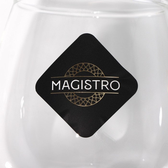 Бокал стеклянный универсальный Magistro «Медуза», 300 мл