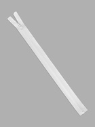 Молния «Спираль», №7, разъёмная, водонепроницаемая, замок автомат, 40 см, белая - Фото 1