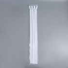 Молния «Спираль», №7, разъёмная, водонепроницаемая, замок автомат, 60 см, цвет белый - Фото 3