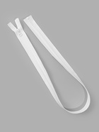 Молния «Спираль», №7, разъёмная, водонепроницаемая, замок автомат, 80 см, белая - Фото 1