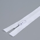 Молния «Спираль», №7, разъёмная, водонепроницаемая, замок автомат, 80 см, белая - Фото 2