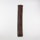 Молния «Спираль», №7, разъёмная, водонепроницаемая, замок автомат, 60 см, коричневая - Фото 3