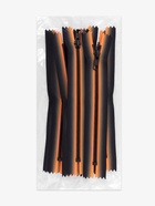 Молния «Трактор», №5, неразъёмная, замок автомат, 18 см, оранжевая, чёрная - Фото 4