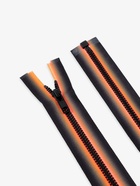 Молния «Трактор», №5, разъёмная, замок автомат, 70 см, оранжевая, чёрная - Фото 3