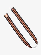 Молния «Трактор», №5, разъёмная, замок автомат, 80 см, оранжевая, чёрная - Фото 2