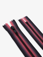 Молния «Трактор», №5, неразъёмная, замок автомат, 20 см, красная, чёрная - Фото 3