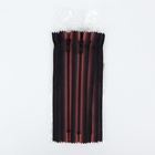 Молния «Трактор», №5, неразъёмная, замок автомат, 20 см, красная, чёрная - Фото 4