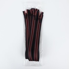 Молния «Трактор», №5, разъёмная, замок автомат, 60 см, красная, чёрная - Фото 4