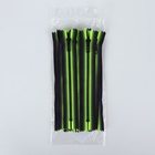 Молния «Трактор», №5, неразъёмная, замок автомат, 18 см, зелёная, чёрная - Фото 4