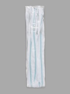 Молния «Спираль», №5, разъёмная, замок автомат, 80 см, белая, голубая - Фото 4