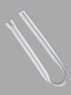 Молния «Спираль», №5, разъёмная, замок автомат, 80 см, белая, сиреневая - Фото 2