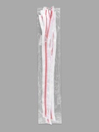 Молния «Спираль», №5, разъёмная, замок автомат, 40 см, белая, красная 10218046