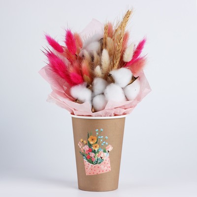 Стакан для цветов «Цветочное послание», 350 мл