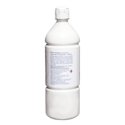 Гуашь бутылка 1000 мл «ЗХК. Я - Художник!», белила титановые, 230140101