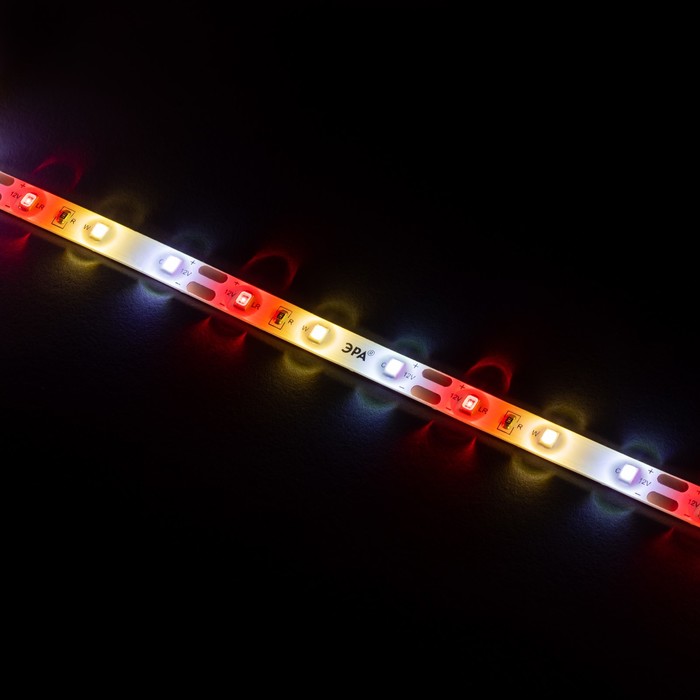 Светодиодная лента для растений ЭРА FITO-Strip Light-Rа90-3m полного спектра 3м IP65, с адаптером 12 - фото 1889039673