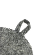 Набор для бани и сауны «Тёмный», 5 предметов: шапка, коврик, рукавица, тапочки, портфель, «Добропаровъ» - фото 68138610