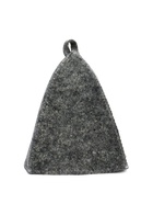 Набор для бани и сауны «Тёмный», 5 предметов: шапка, коврик, рукавица, тапочки, портфель, «Добропаровъ» - фото 68138612