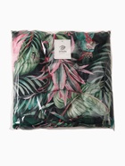 Подушка на стул «Этель» Tropical parrots, 46×46 см, чёрная - Фото 3