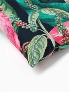 Подушка на стул «Этель» Tropical parrots, 46×46 см, чёрная - Фото 6