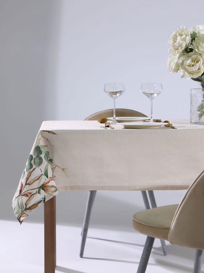 Скатерть «Этель» Cotton, 149×110 см, 100% хлопок, репс 210 г/м²