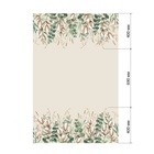 Скатерть «Этель» Cotton, 149×180 см, 100% хлопок, репс 210 г/м² - Фото 5