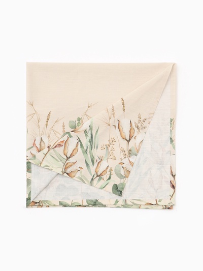 Скатерть «Этель» Cotton, 149×220 см, 100% хлопок, репс 210 г/м²