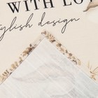 Полотенце кухонное «Этель» Cotton, бежевое, 40×73 см - Фото 4