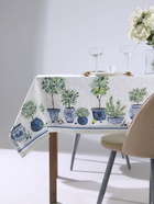 Скатерть «Этель» Olives, 149×180 см, 100% хлопок, репс 210 г/м² - Фото 1