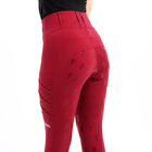 Бриджи для верховой езды Taya equestrianism цвет бордовый, размер 38, TL1 - Фото 5