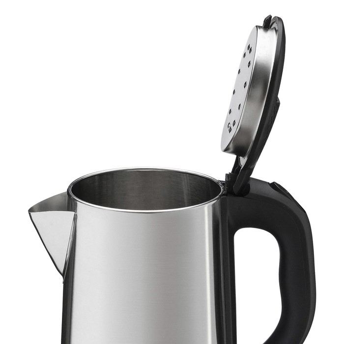 Чайник электрический Волжанка ЭЧ-002, металл, 1.8 л, 1500 Вт, серебристый