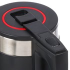 Чайник электрический Волжанка ЭЧ-017, пластик, колба металл, 1.8 л, 1500 Вт, чёрный - Фото 3
