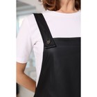 Сарафан женский кожаный, размер 50 - Фото 5