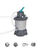 УЦЕНКА Фильтр-насос, 220-240V, 3596 л/ч, для бассейна, песочный, 58515 Bestway - Фото 11